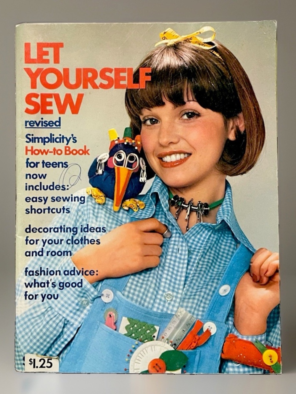 Vintage Simplicity Sewing Let Yourself Sew How to for TEENS Illustrated 1974